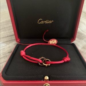 Cartier love bracelet pink gold brown ceramic